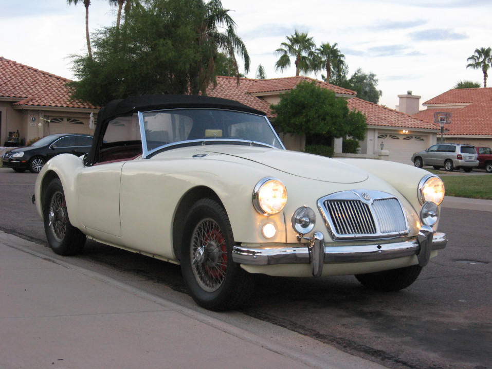 1956 MGA  Super Nice! 
SOLD BELGIUM