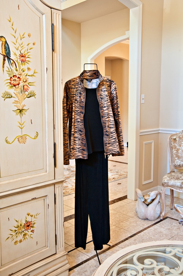 Tiger Print Jacket||||