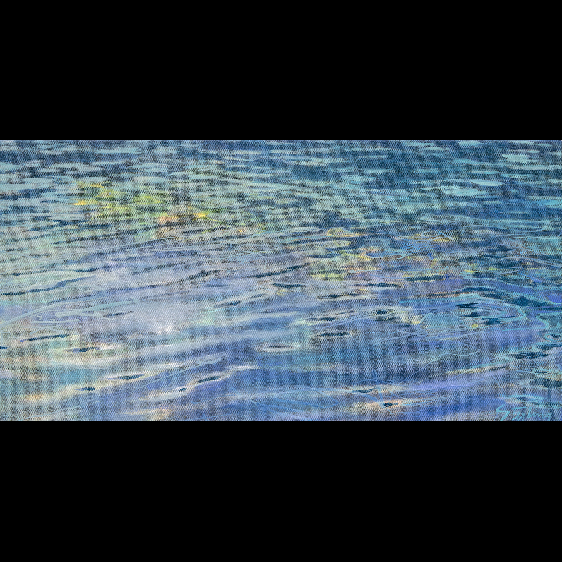 Moonlight Swim
acrylic on canvas
12x24 SOLD