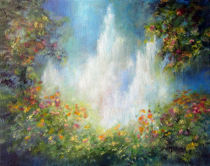 Heaven's Healing Waters
8x10 Oil on canvas
Sold