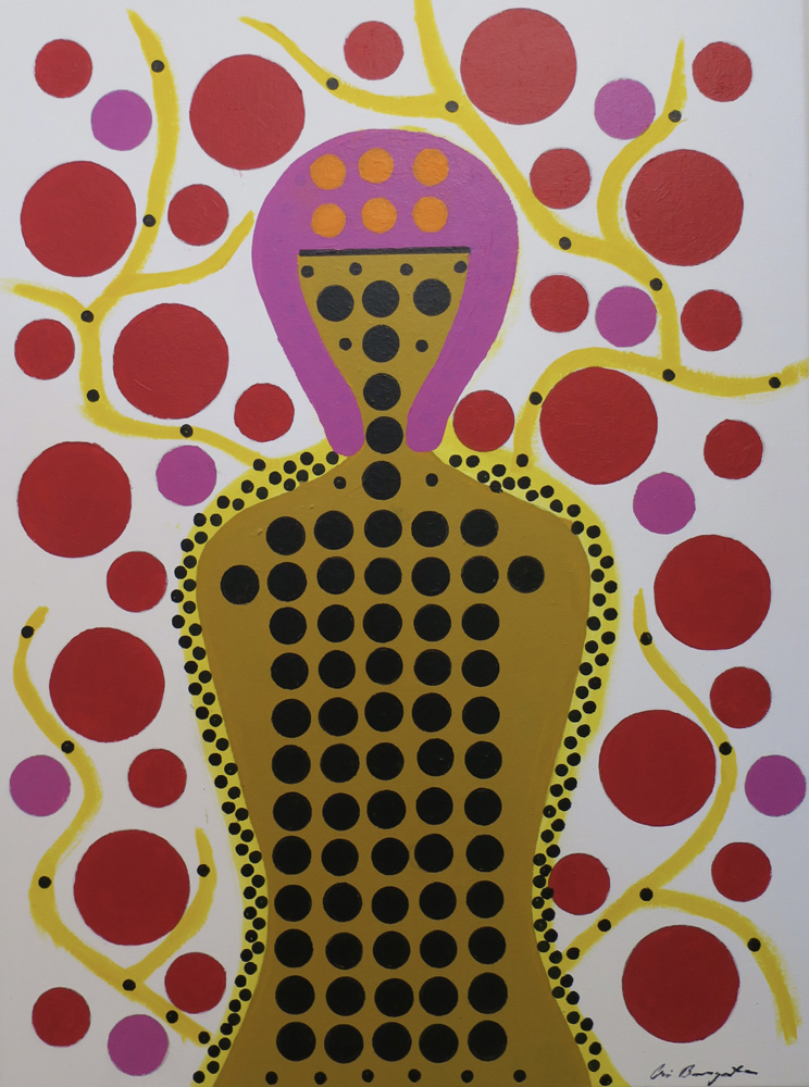 Homage to Yayoi 18 x 24
