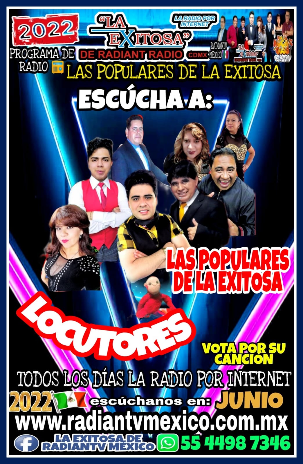 las populares de la exitosa de radiantv mexico