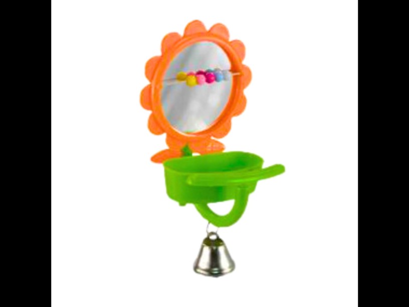 SP-2859 JUGUTE DE AVE 
MONTE VERDE FLOR 
CON ESPEJO Y CAMPANA