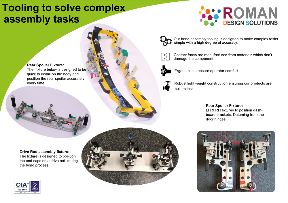 Complex assembly Tooling