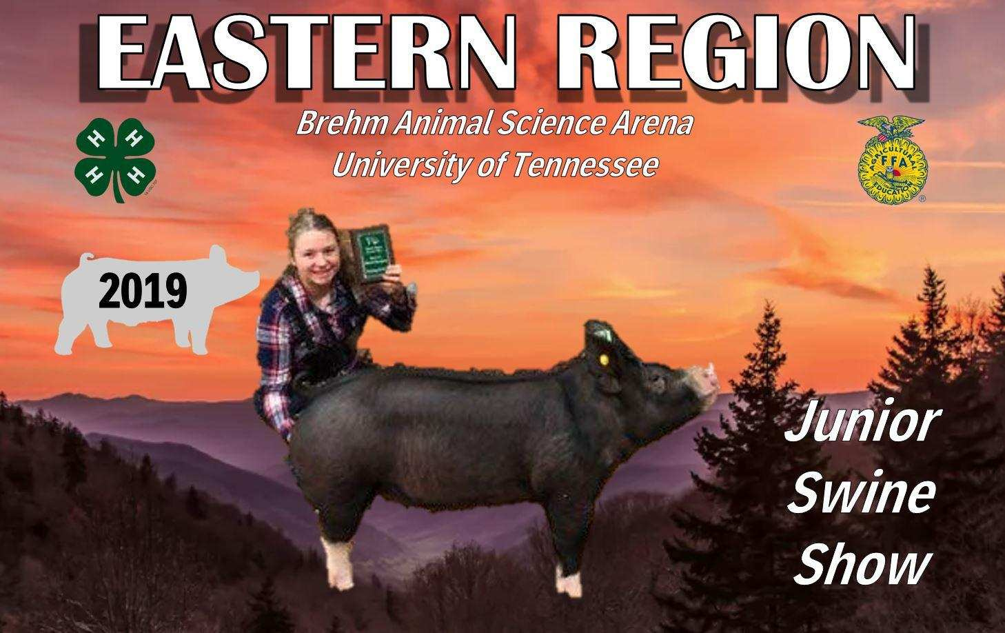 Abigail Henry
2019 Tennessee Eastern Region Show
Reserve Champion Berkshire