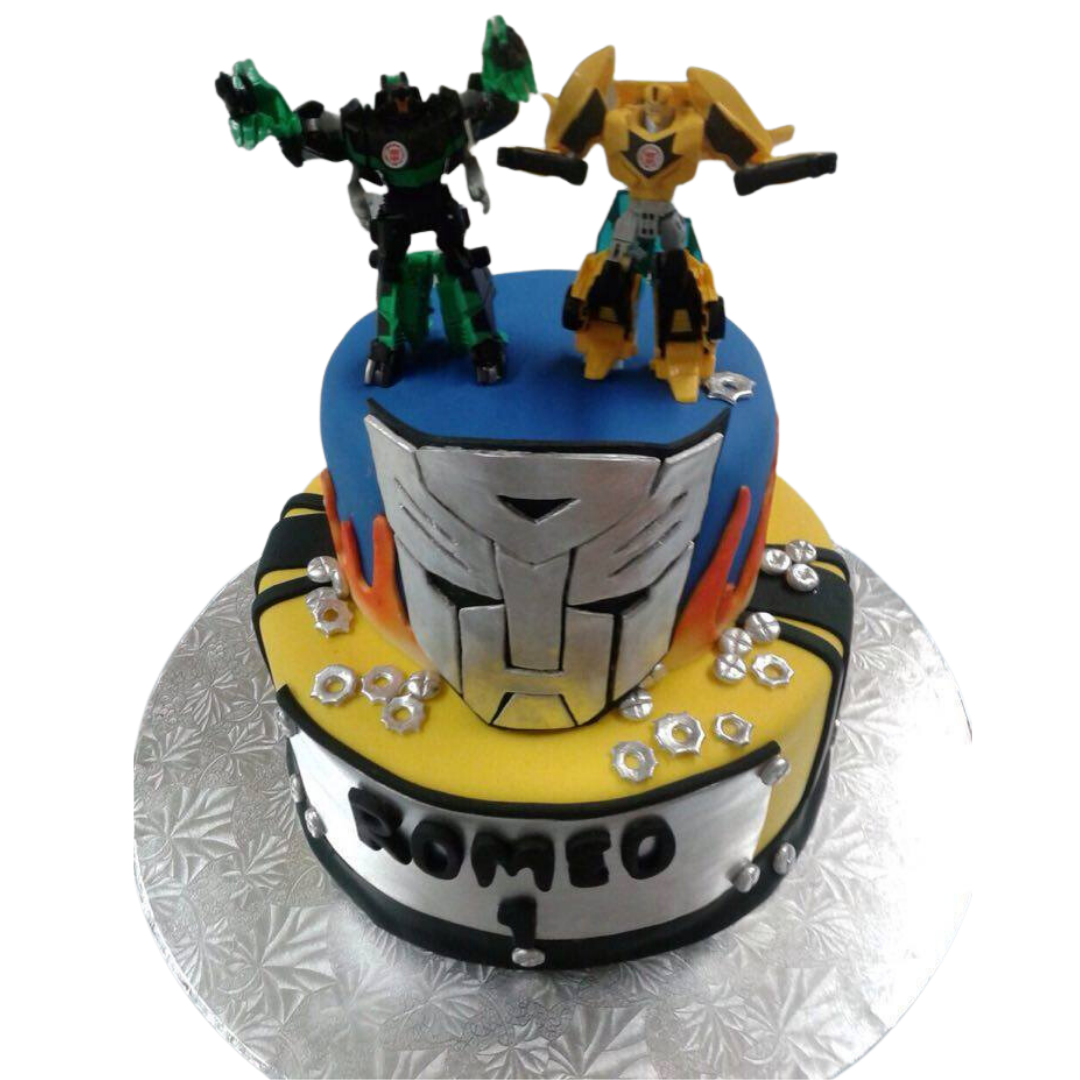 Transformer Cake 