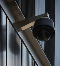 Security camera outside building||||