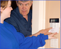 Couple setting digital alarm||||