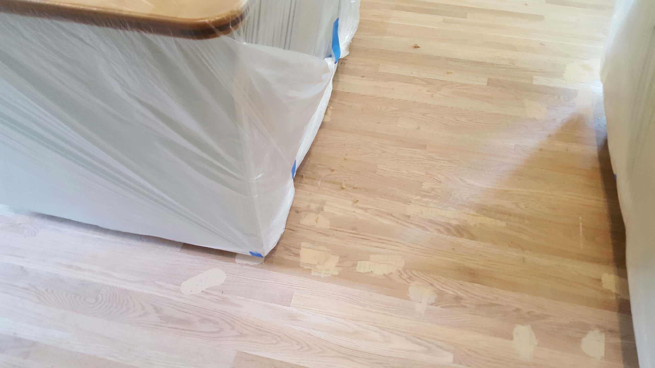 Damaged Hardwood Flooring