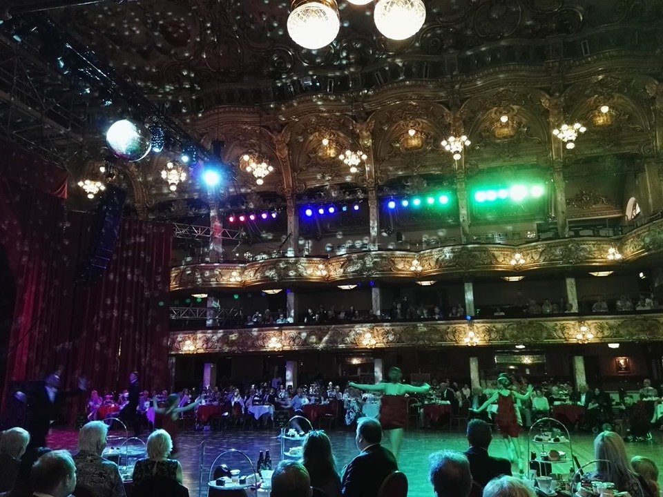 Blackpool Tower 125th birthday party in the Tower Ballroom