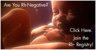 Join the Rh-Negative Registry Today!