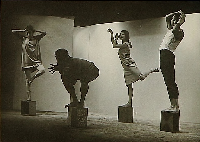 Anna Halprin, John Graham, Simone Forti, A. J. Leath, c. 1958