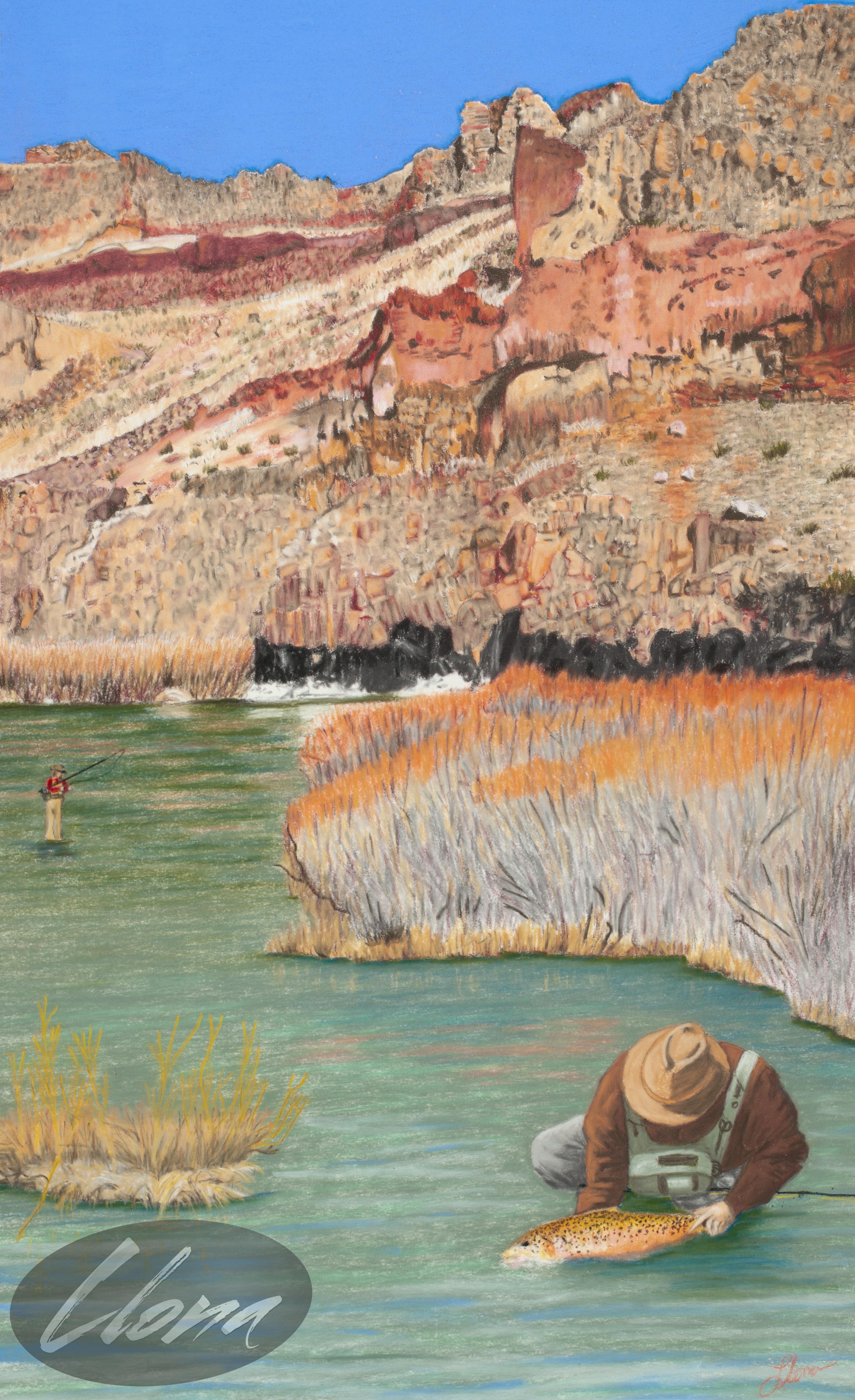 Owyhee River
Original Pastel Painting
11" x 18"