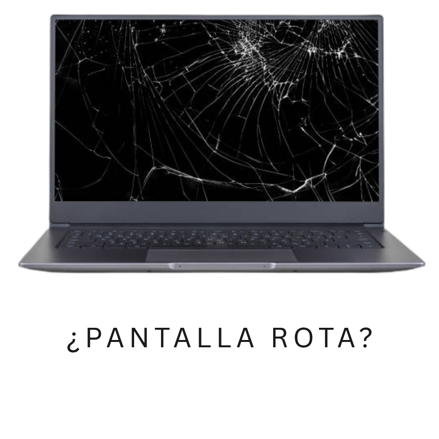 Ventana agrietada con vista al océano al atardecer.