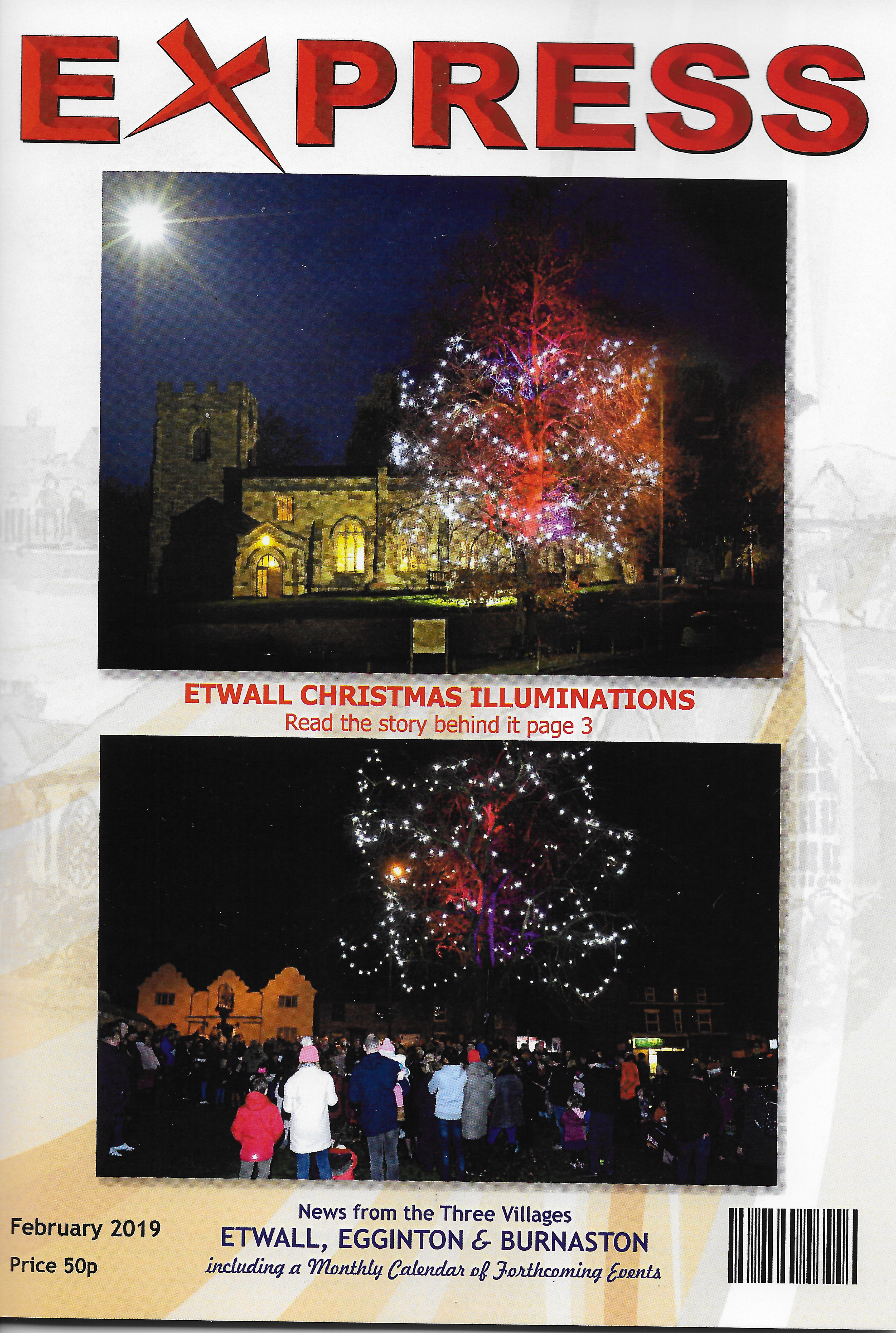 Etwall Christmas Illuminations 2108