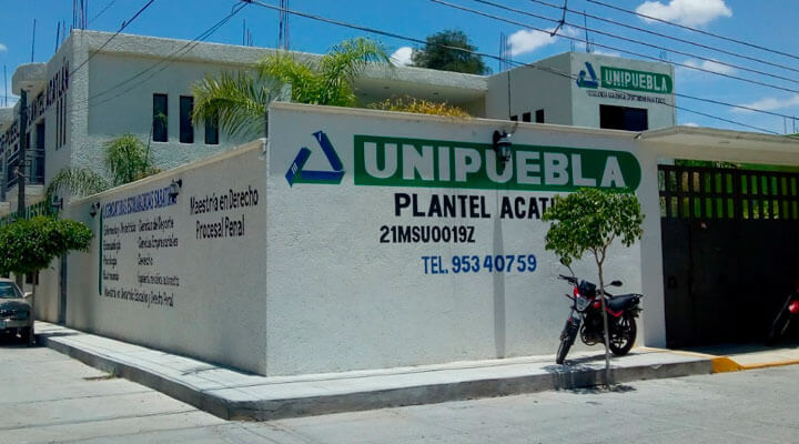 Universidad De Puebla Plantel Acatlán - PLANTEL ACATLAN