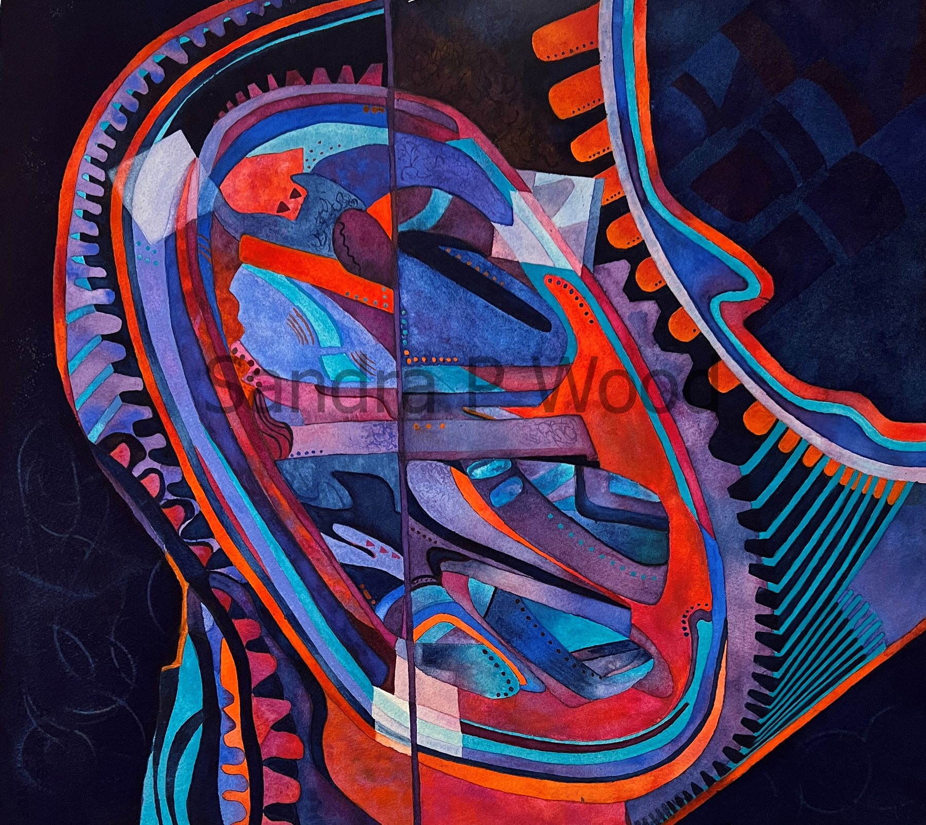 OPPOSITES ATTRACT
(watercolor)

