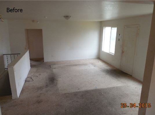 Before New Flooring Installation