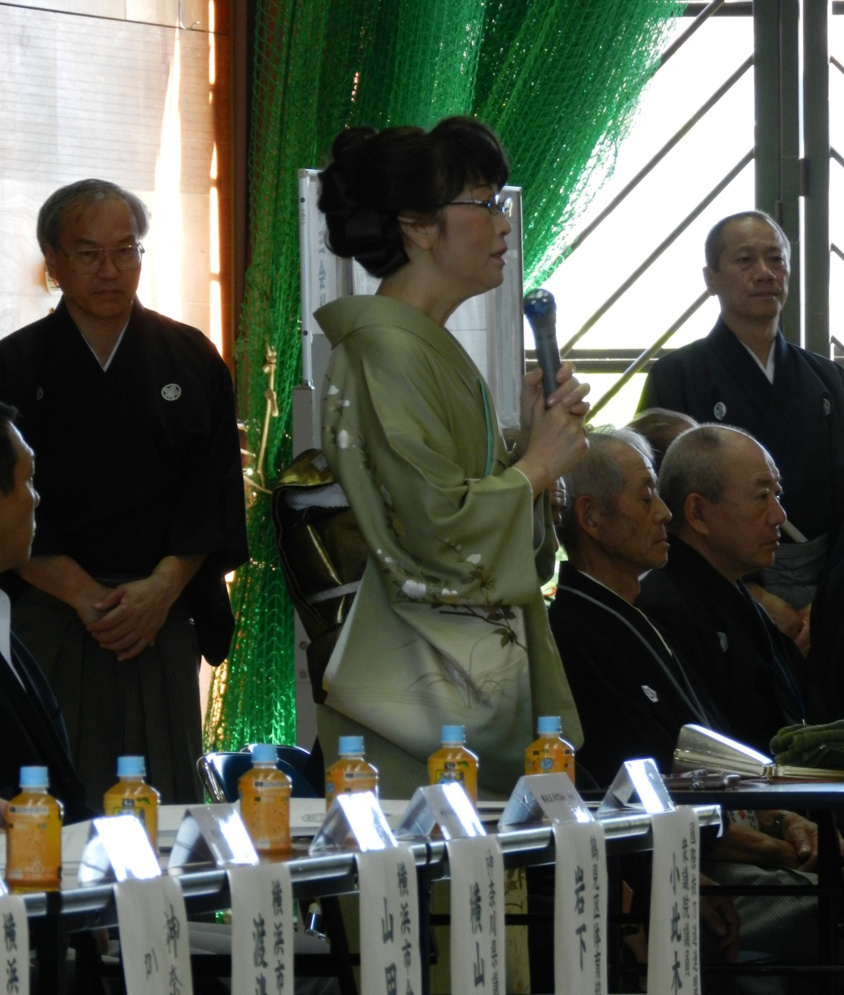 Nakamura Tomoko Kaichou opening remarks.
