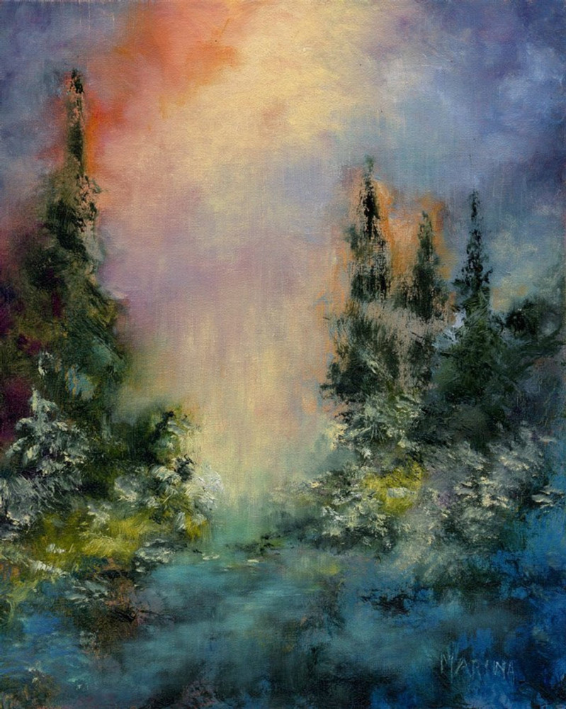 Nightfall
Original oil painting on canvas