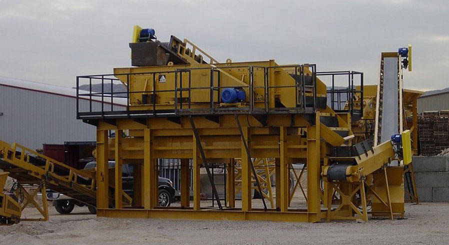 ARVI - CRIBA VIBRATORIA HORIZONTAL SOBRE BASE TIPÓ SKID