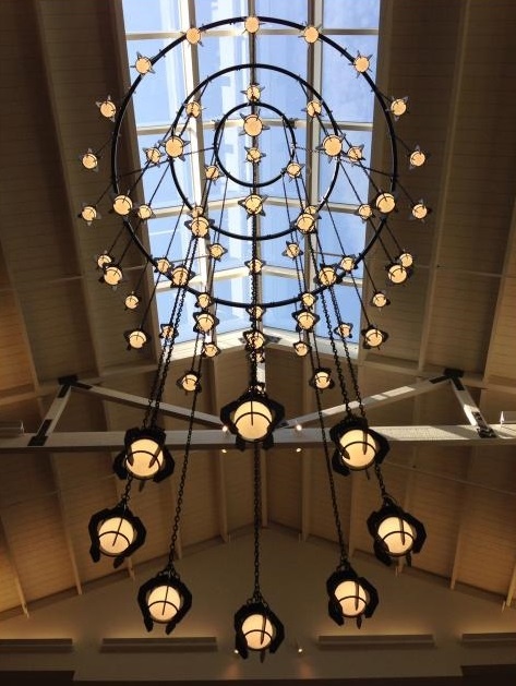 Westfield Mall San Diego - Collaboration with James deWulf Posseidon Light