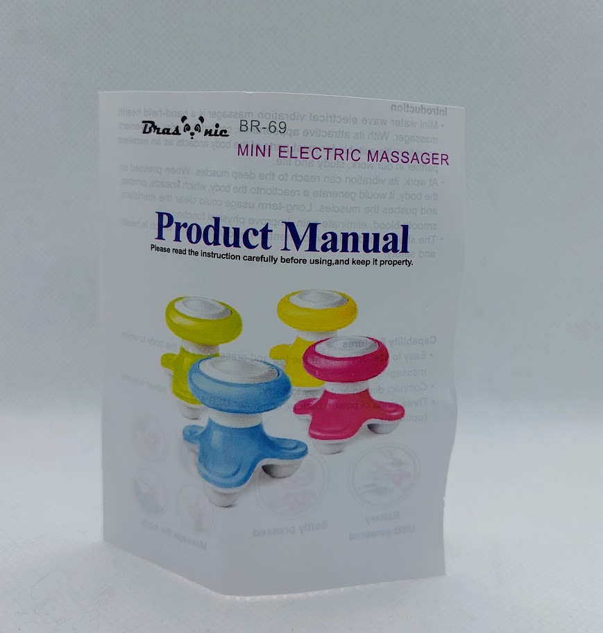 BR-69
Mini Masajeador
Electrico Relajante Muscular