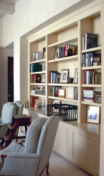 Custom Library Wall