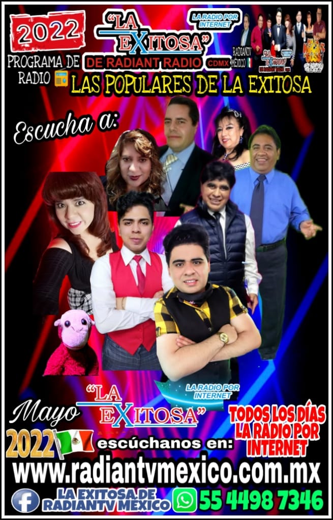 LAS POPULARES DE LA EXITOSA DE RADIANTV MEXICO