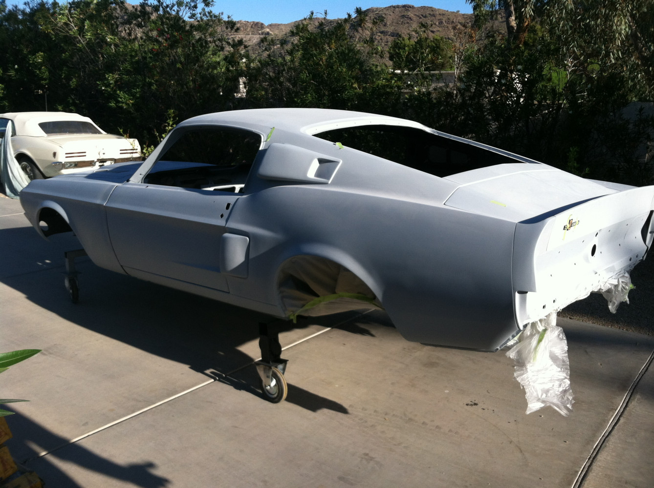 Ready for the paint shop