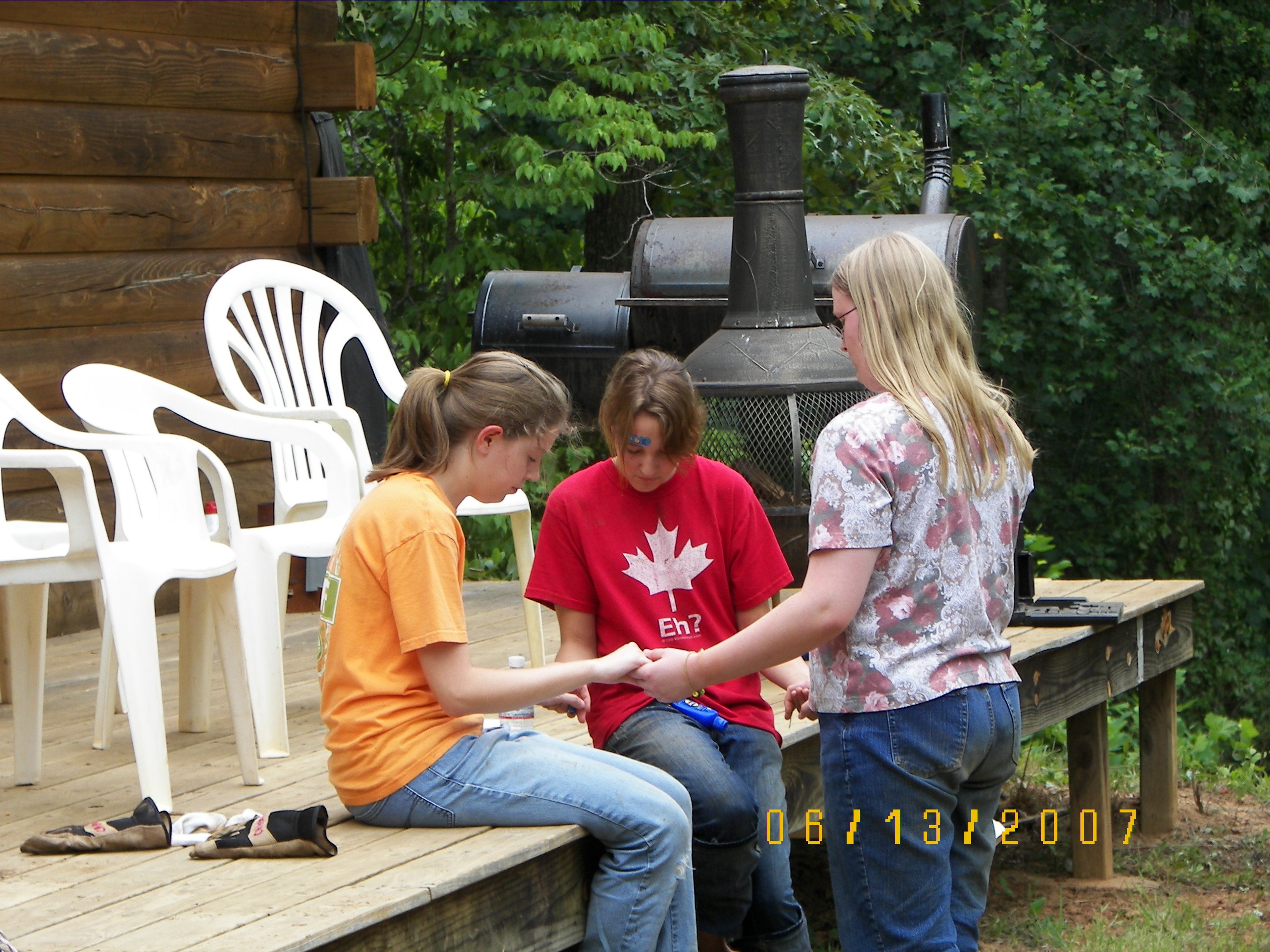 Praying Over the Ministry