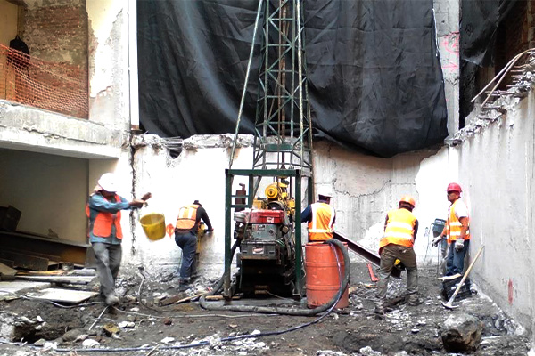 ISYDE- INGENIERÍA DE SUELOS Y DISEÑO ESTRUCTURAL SA DE CV -  MURO  BERLIN