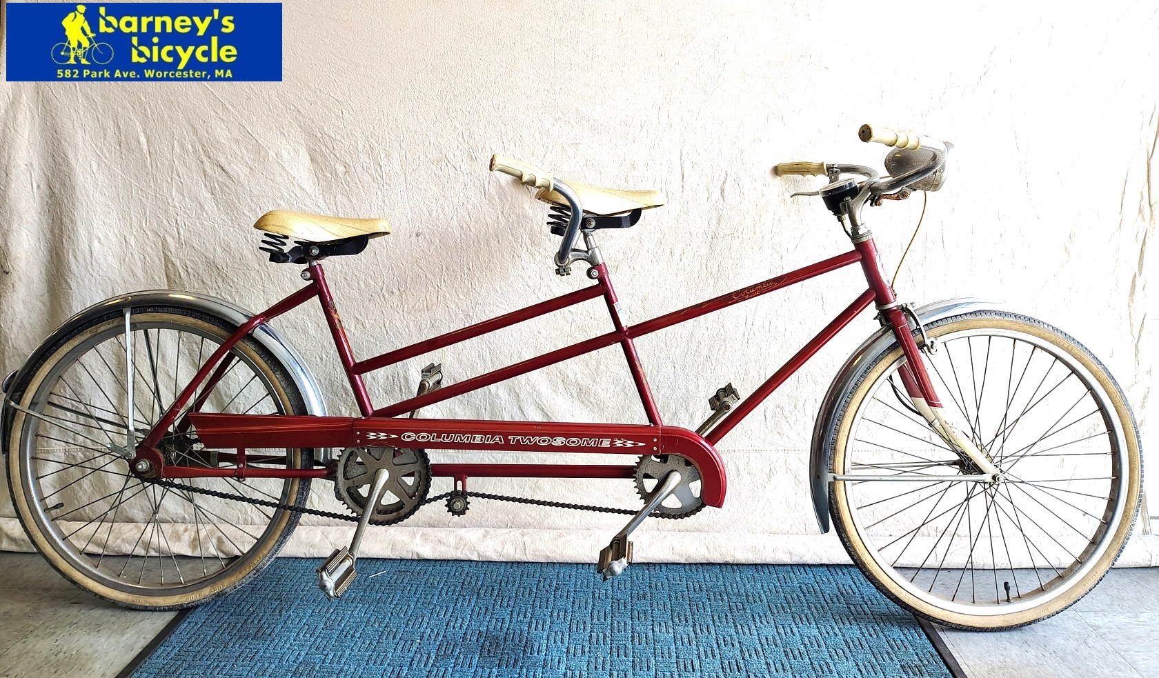 Columbia Twosome
 Vintage Tandem 
Kickback Two Speed Hub
$499.00