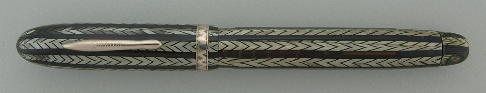 Conklin Silver Herringbone Nozac 7M