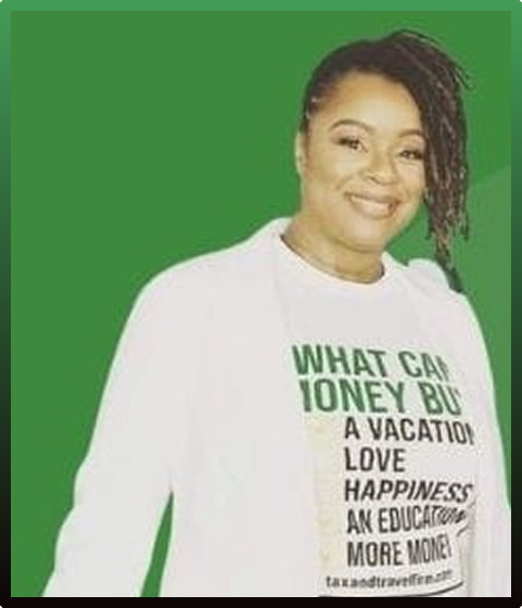 A silhouette of Jenishia A silhouette of Jenishia