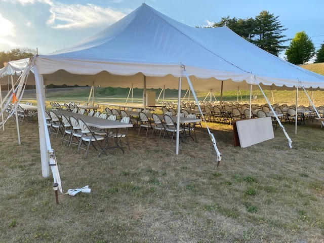 June 2020
Ready for our tent service