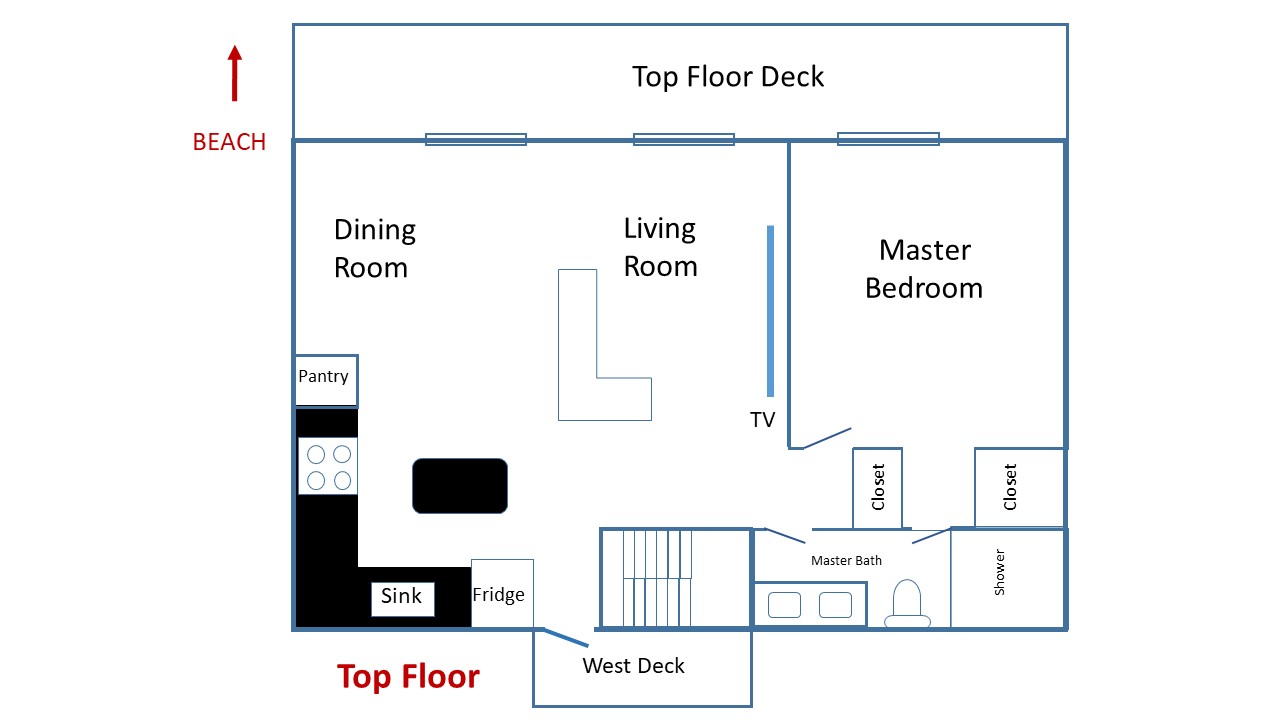 Second Floor Layout
