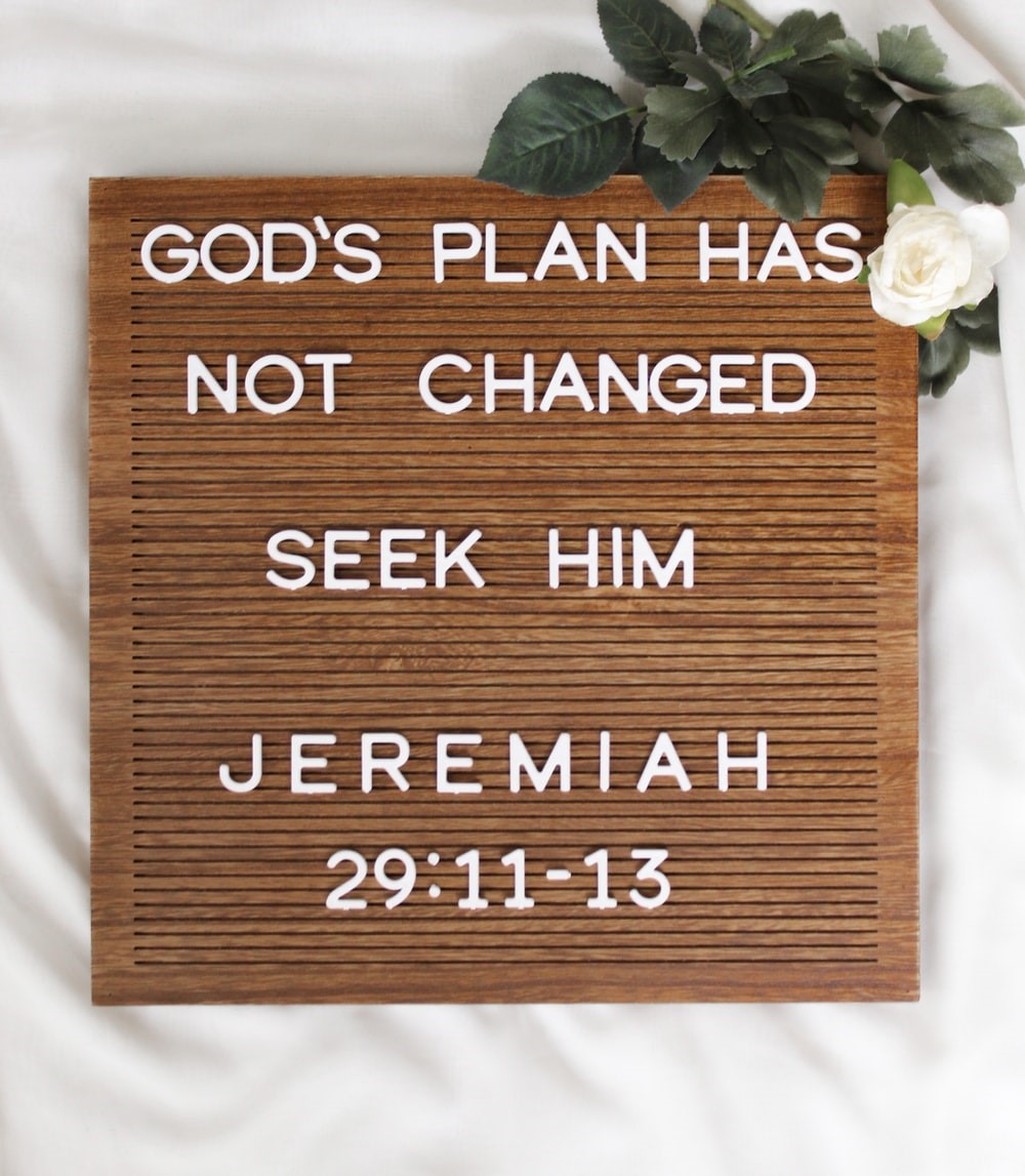 Jeremiah 29:11-13