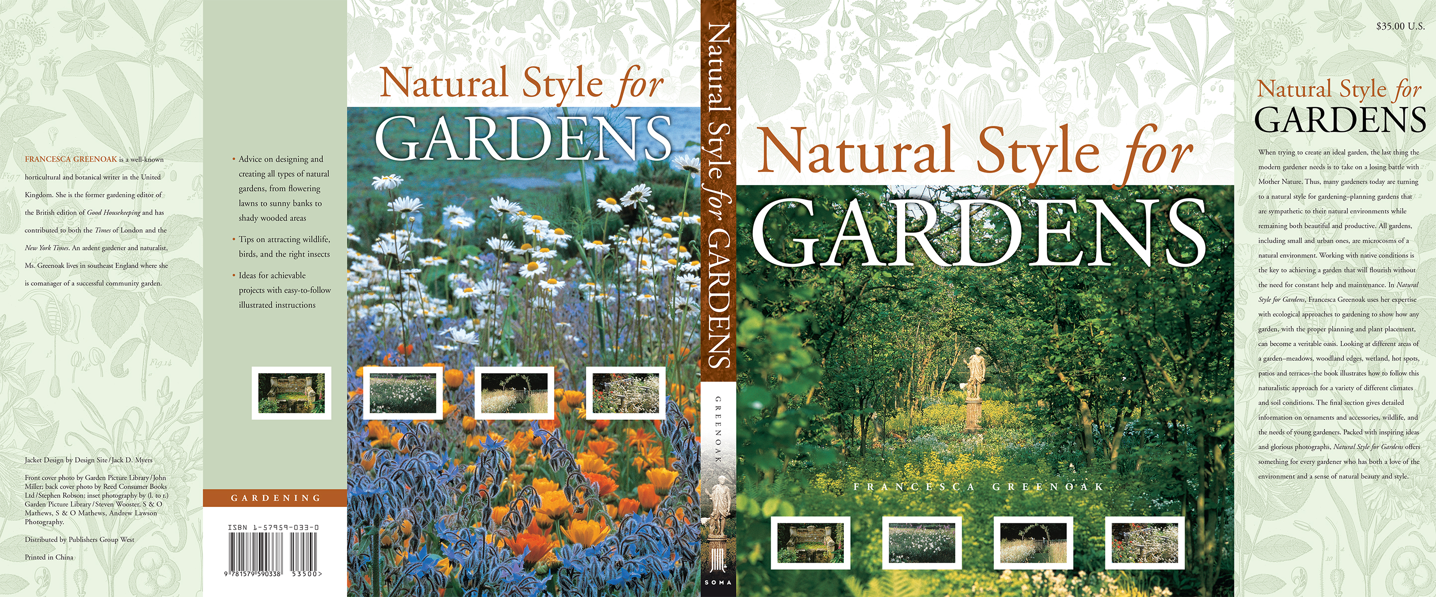 Book cover design for Soma Books @ DesignSite