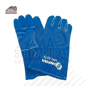 PROCESO MIG AZUL
Categoría: Soldadura
Fabricados con: Carnaza
Descripción: Tamaño estándar, para proceso MIG, guante de carnaza gruesa, resistente y flexible, alta durabilidad, excelentes para protección de soldadores de proceso MIG y electrodo revestido, con palma reforzada e hilo Kevlar.