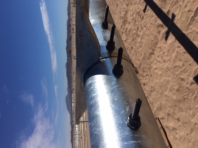 Ensamble de trackers y torque de tubos para sistemas fotovoltaicos