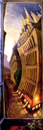 Entre Chien & Loup
Oil on canvas
60x180 cm
SOLD