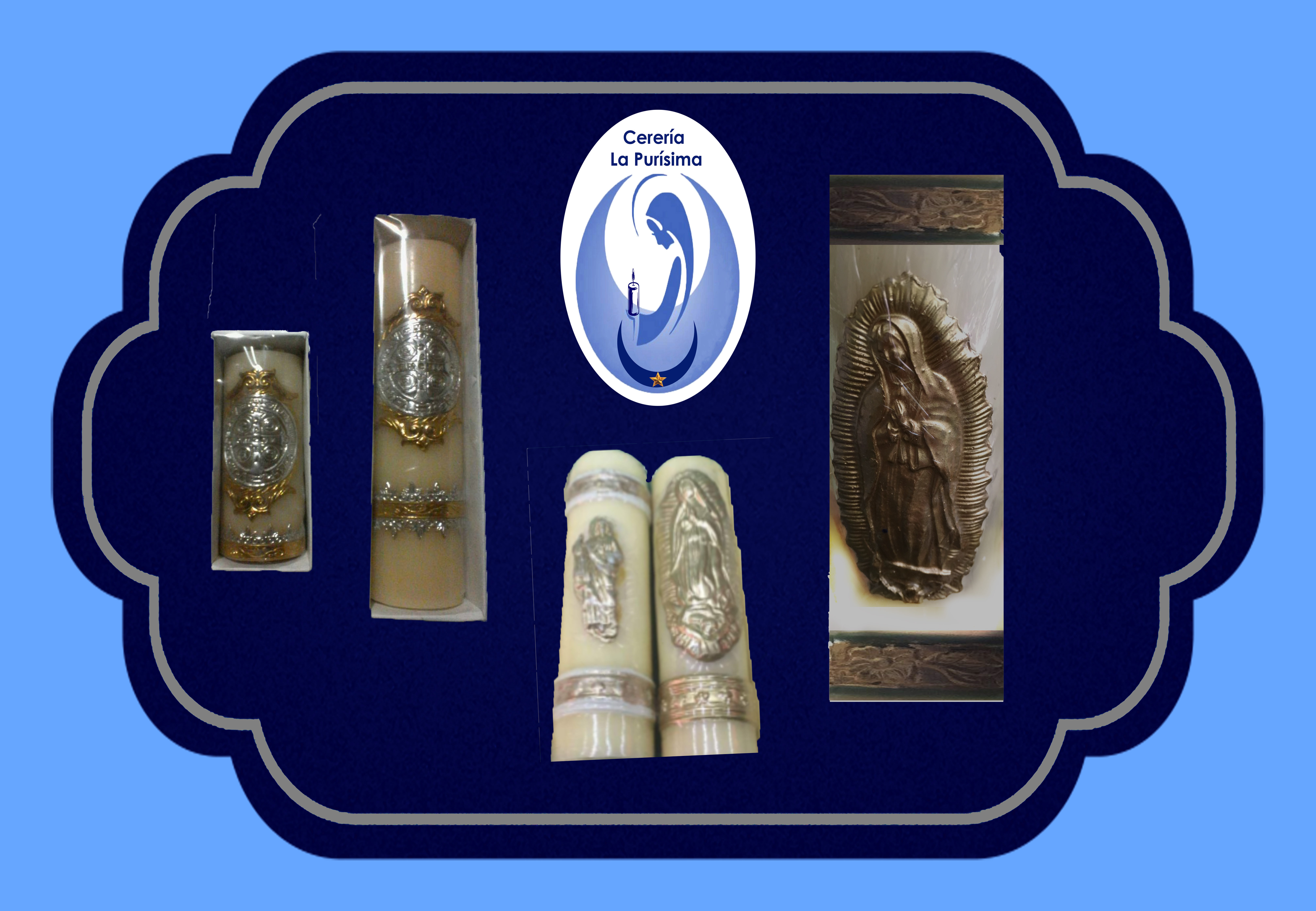 Cirios Devocionarios y Votivos