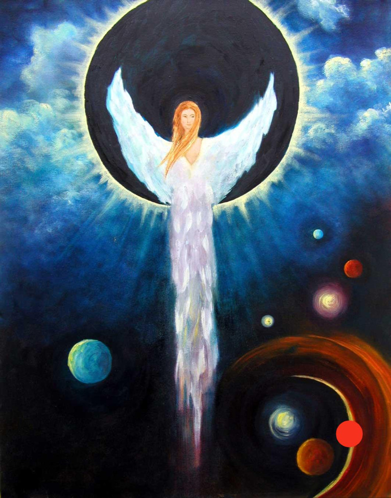 Angel Of The Eclipse
22x28 Oil on canvas
