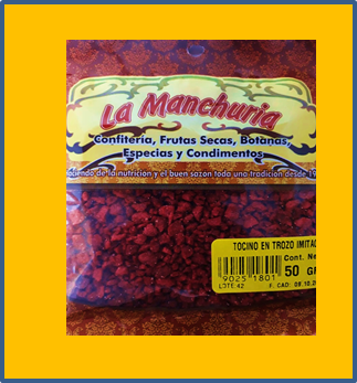 TOCINO EN TROZO IMITACIÓN
50 GRS