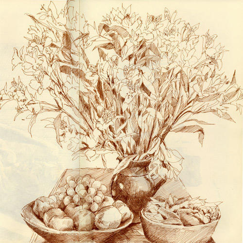 Alstromeria Still Life