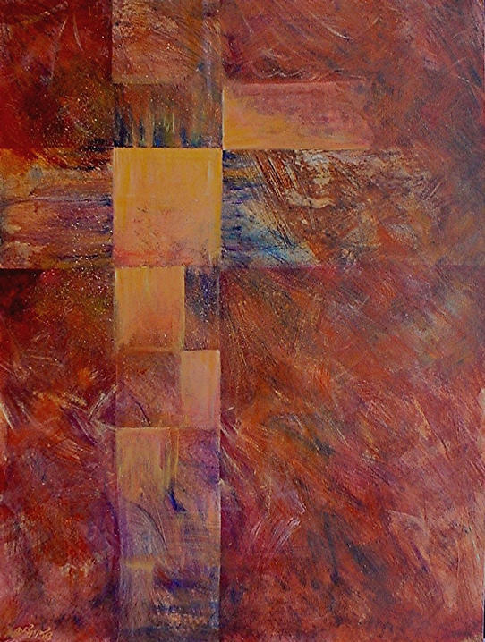 Crossroads, Mixed Media, 36x48
