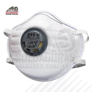 MASCARILLA PARA SOLDADOR AUTÓGENA Y CORTE
Categoría: Mascarilla
Descripción: Filtro de carbón activado para vapores orgánicos y gases ácidos, válvula de exhalación “FFS”, clip nasal, contacto suave.
Usos: Humos neblinas y partículas sólidas sin aceite, gases ácidos y vapores orgánicos. Protección contra procesos de fundicion de metales, corte con soplete y soldadura, procesos químicos, etc.
Normas: NOM116-STPS-1994 en su tipo P-2 y N95.