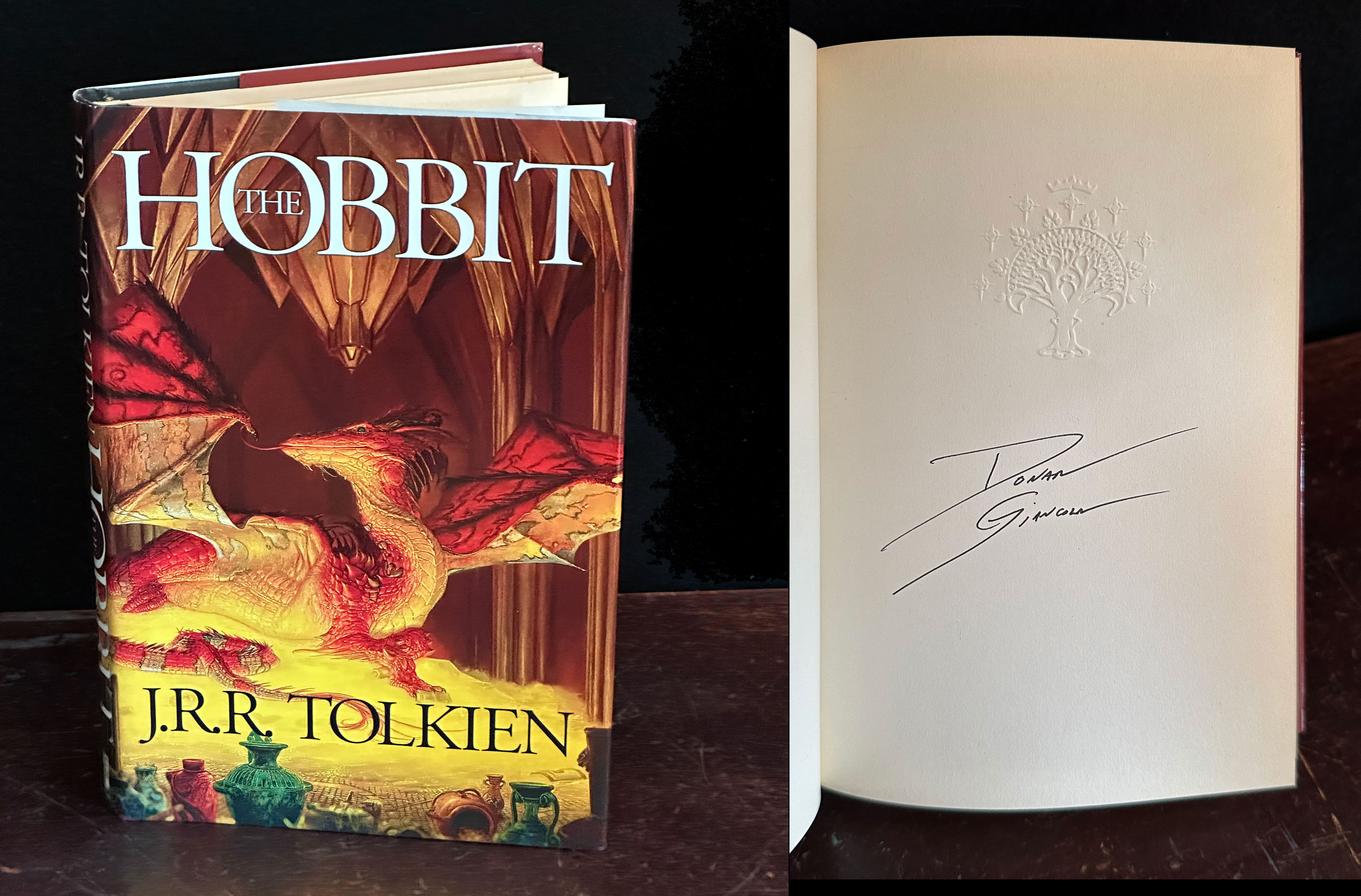 The Open Studio lottery will also have one signed copy of The Hobbit as a give away (signed by only me, not Tolkien...sorry!)