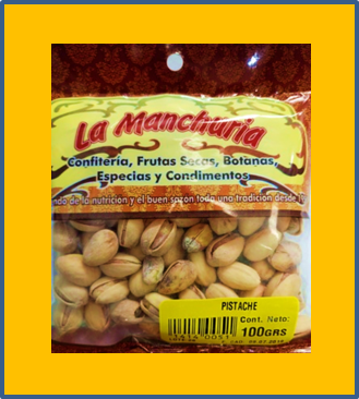 PISTACHE
50 Y 100 GRS